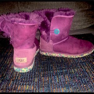 UGG BOOTS PURPLE GIRLS